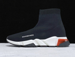 Balenciaga Speed Graffiti Trainers White Black Logo