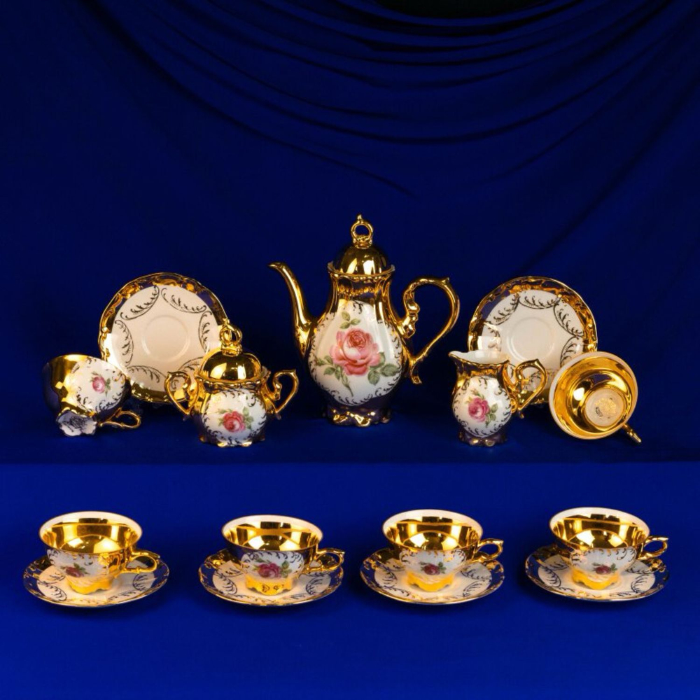 Винтажный кофейный сервиз