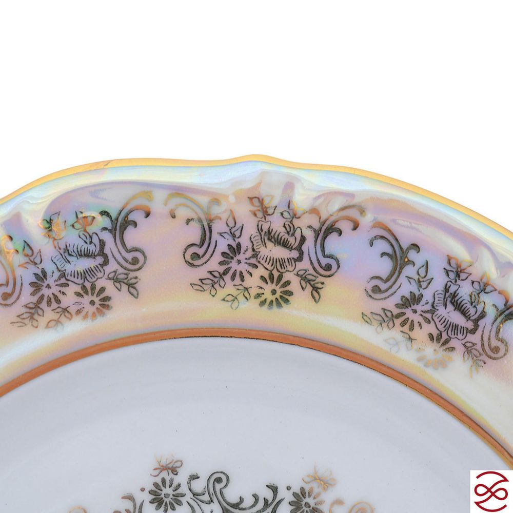 Набор тарелок Repast Мадонна перламутр Мария-тереза 21 см (6 шт)