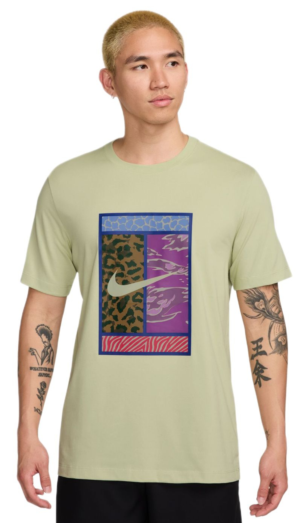 Теннисная футболка Nike Court Dri-FIT Tennis - olive aura