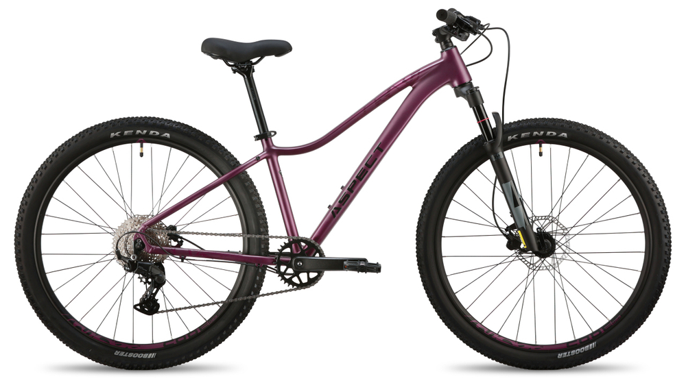 Велосипед Aspect Aura 27.5 (2026) (S (16"), Фиолетовый)
