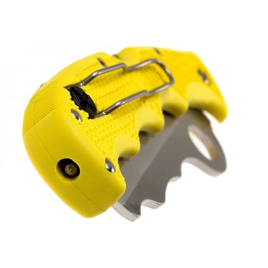Складной нож Spyderco Assist Salt 79PSYL c клинком из стали H1, рукоять FRN