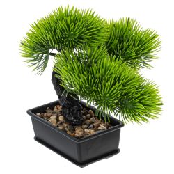 GAEM Дерево искусственное "Бонсай", L18 W13 H18 см