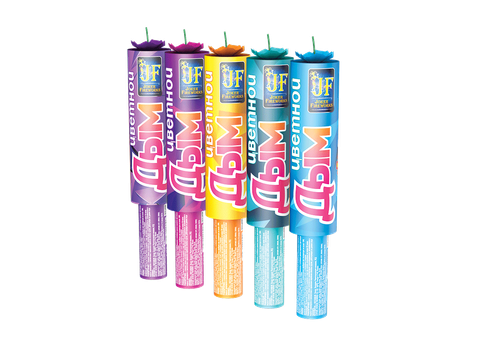 Цветной дым DM60R,  40/5, шт