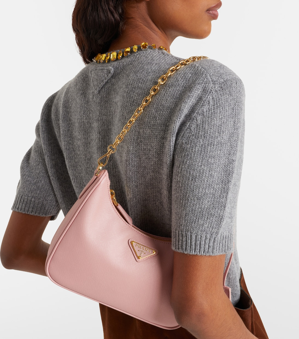 Сумка Prada Re-Edition Mini Leather Shoulder "Pink"