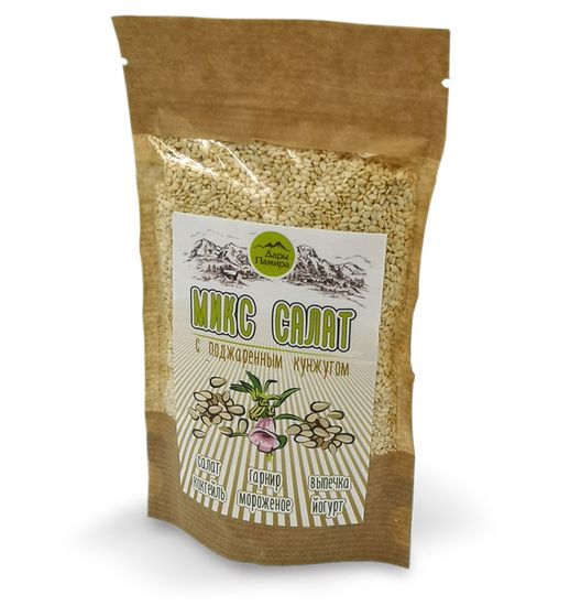 -«SALAD MIX»с поджаренным кунжутом - микс для салатов, выпечки, йогуртов, 110 г.