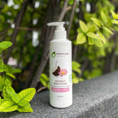 Кокосовый лосьон для тела с экстрактом лотоса Coconut Body Lotion Sacred Lotus Tropicana