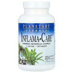 Planetary Herbals, Inflama-Care ™, комплекс из куркумы и босвеллии, 120 таблеток