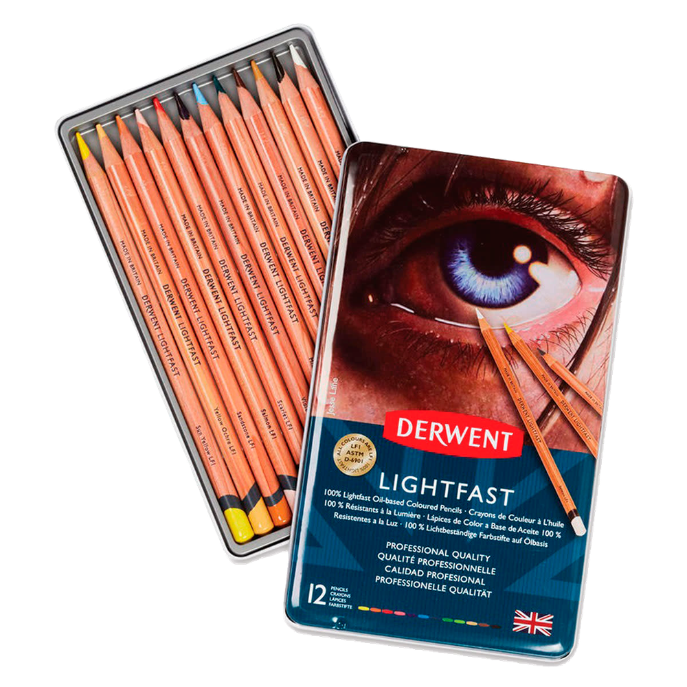 Derwent Lightfast. Набор 12 шт.