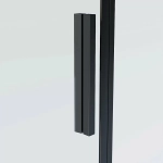Душевой уголок Vincea Soft 2 120х80 VSR-3SO28012CLB стекло прозрачное/профиль черный