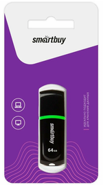 Флешка 64-GB SMART-BUY Berry черный
