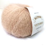 Пряжа Vittorio 25г, 200м, 70%супер кид мохер, 30%шёлк (цена за 1шт.)
