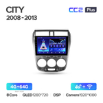 Teyes CC2 Plus 10,2" для Honda City 2008-2013