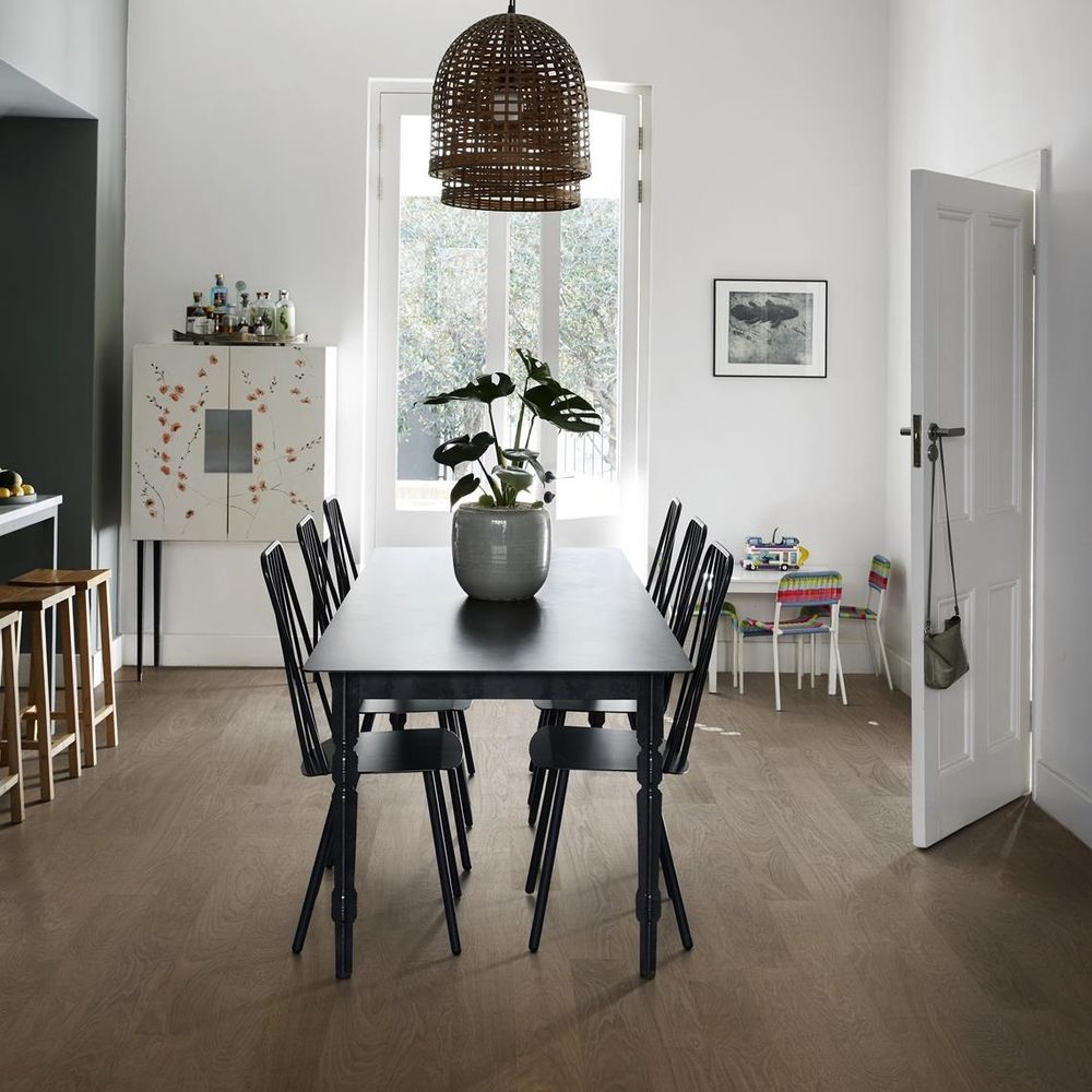 Паркетная доска Kahrs Дуб Cocoa Bean