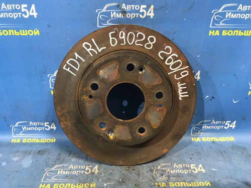 Диск тормозной задний Honda CIVIC 2005-2010