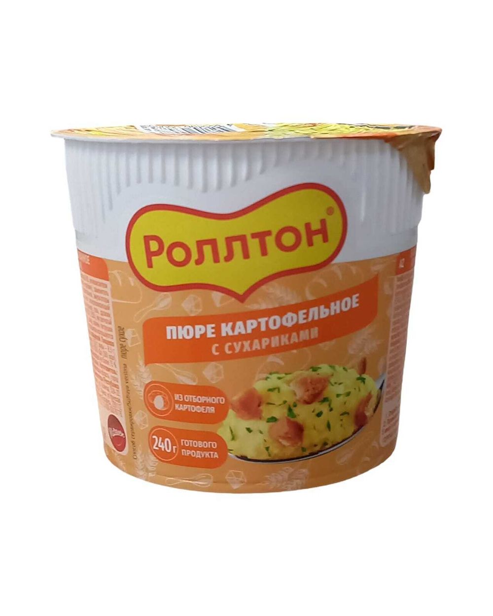 Пюре "Роллтон"  40г (стакан)