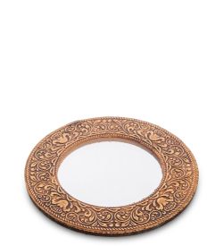 Народные промыслы BST-221/ 3 Зеркало «Бабочки» (береста)