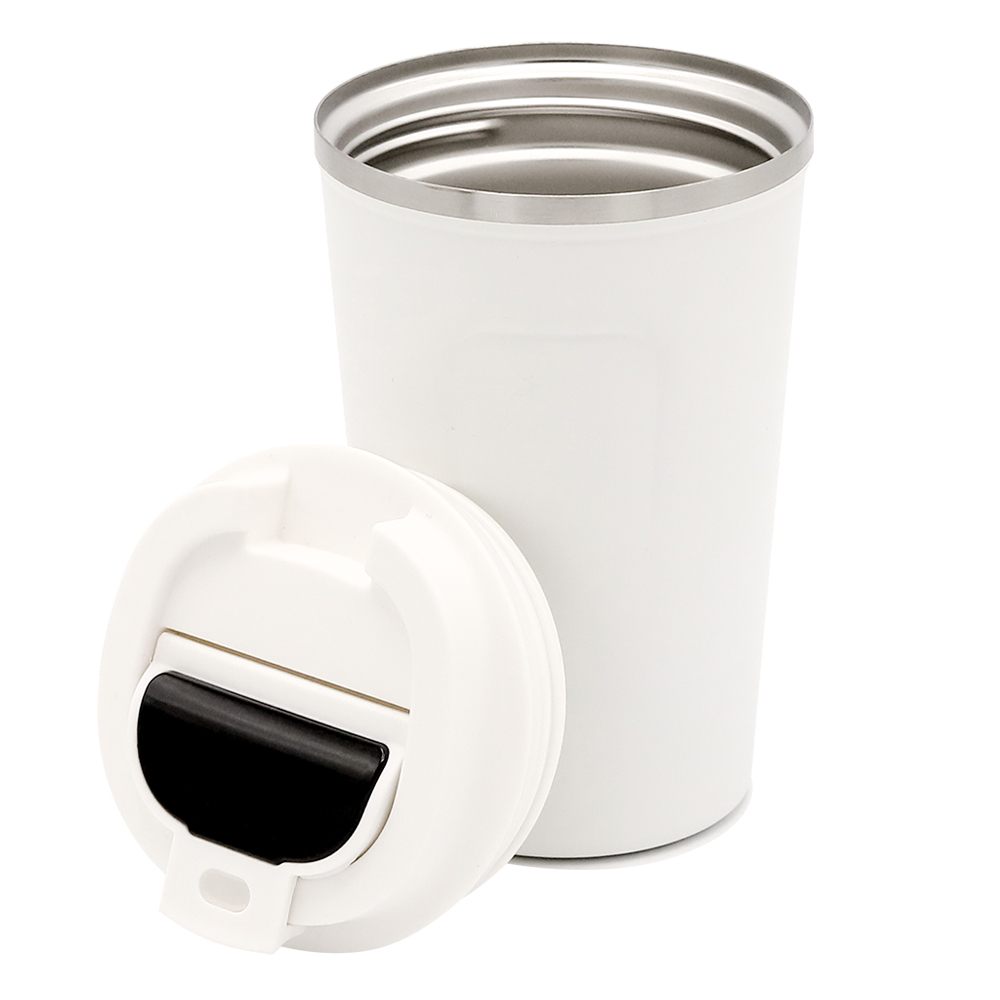 Термокружка Moon с дисплеем, 380мл, белый