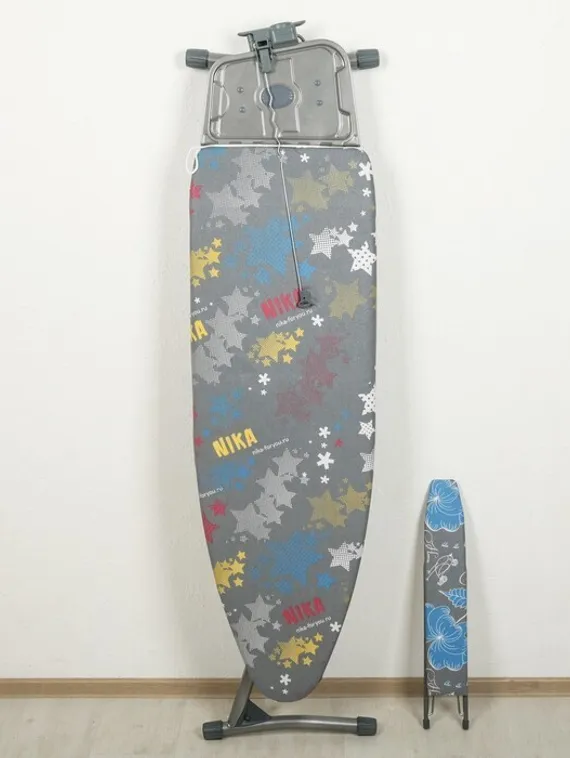 Доска гладильная Nika «Ника 11 тефлон», 122×40 см, регулируемая высота до 100 см, рисунок МИКС