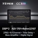 Магнитола для Sollers SF1 2025+ (рамка большая) - Teyes CC3-2K-360 монитор 13" 2K QLED на Android 10, Быстрая, CarPlay, 4G SIM-слот, 4 камеры в комплекте