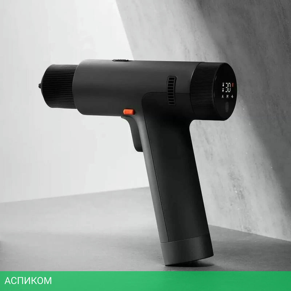Дрель-шуруповерт Xiaomi Mijia Brushless Smart Home Electric Drill черный (MJWSZNJYDZ001QW)