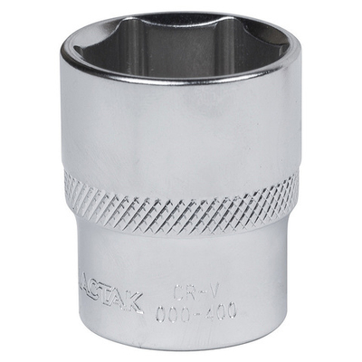 МАСТАК (000-40022) Головка торцевая стандартная шестигранная 1/2", 22 мм