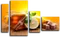 Модульная картина "Чай с лимоном"