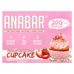 The Anabar, The Protein-Packed Candy Bar®, кекс с глазурью из клубники, 12 батончиков по 65 г (2,29 унции)