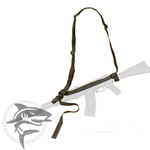 Оружейный ремень ДОЛГ м2 (универсальная комплектация) зеленый