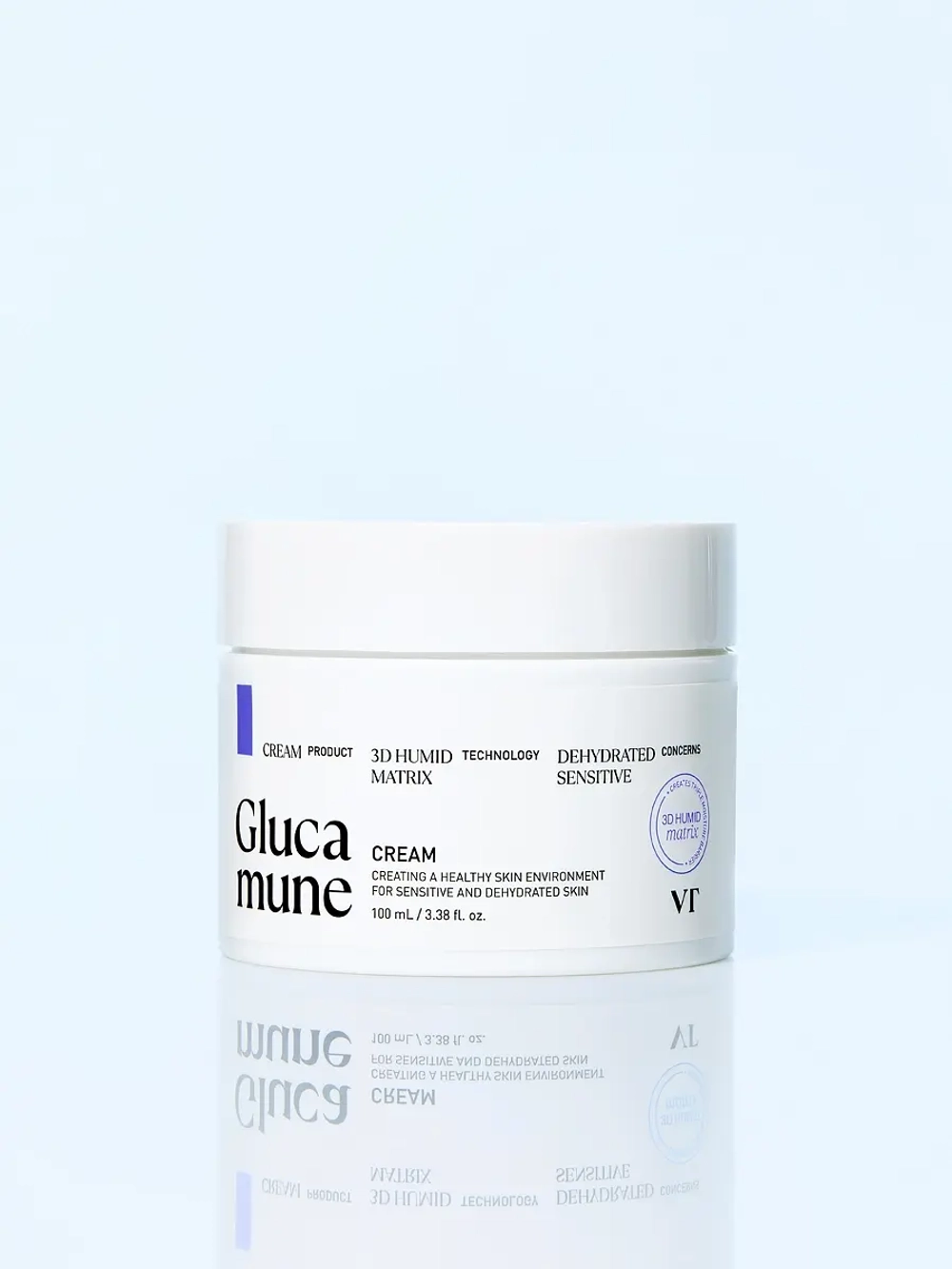 VT Cosmetics Восстанавливающий крем для глубокого увлажнения кожи Glucamune Cream 100 мл