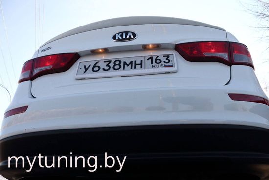 Лип спойлер для Kia Rio III