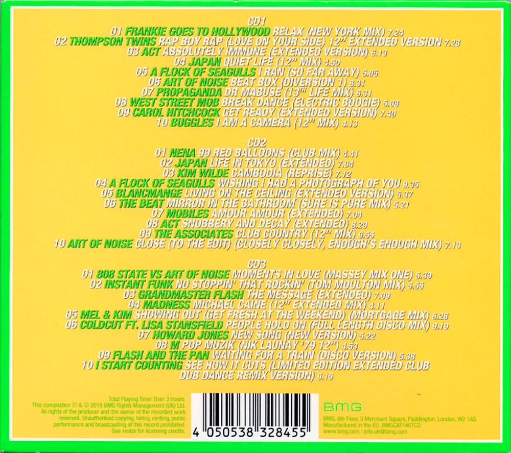 Сборник / 80s Electro (3CD)