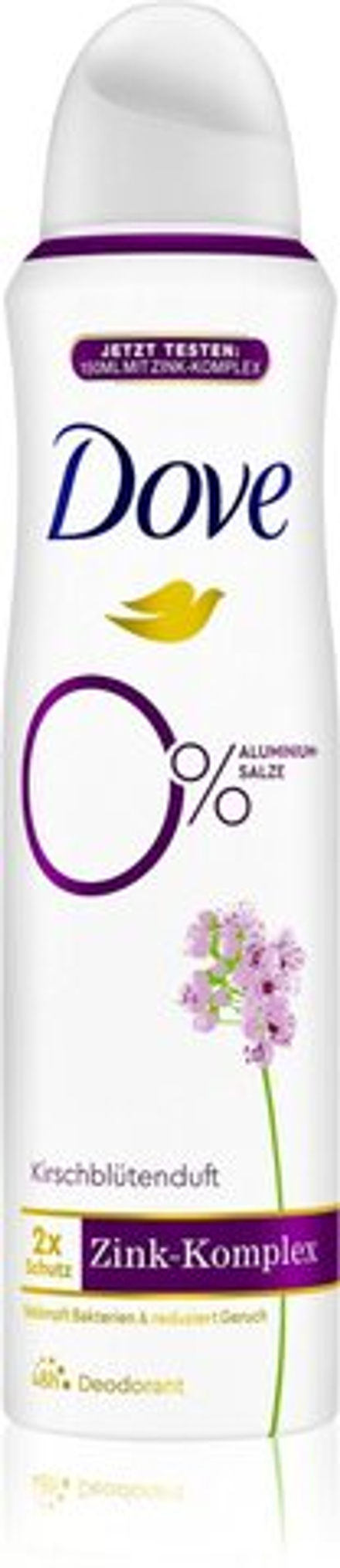 Dove Zinc Complex - дезодорант освежающий 48-часовой эффект /  Cherry Blossom 150  ml  / GTIN 8720181277788