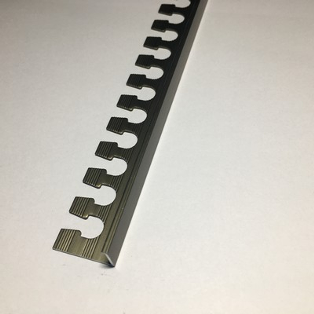 АПг 12мм "DO-4" 2,7м Коричн. мат. Г-об. гибкий анод. алюм.