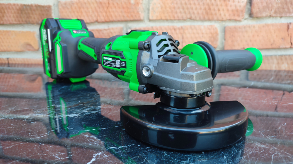 Аккумуляторная ушм Болгарка Ruiba JM - 125A 6.0 ам