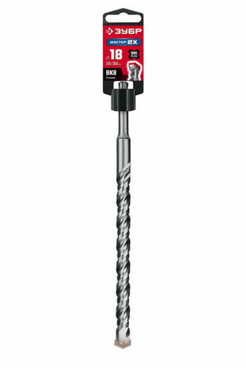 Бур SDS-plus 18x260 мм ЗУБР Мастер-2Х 29315-260-18_z01