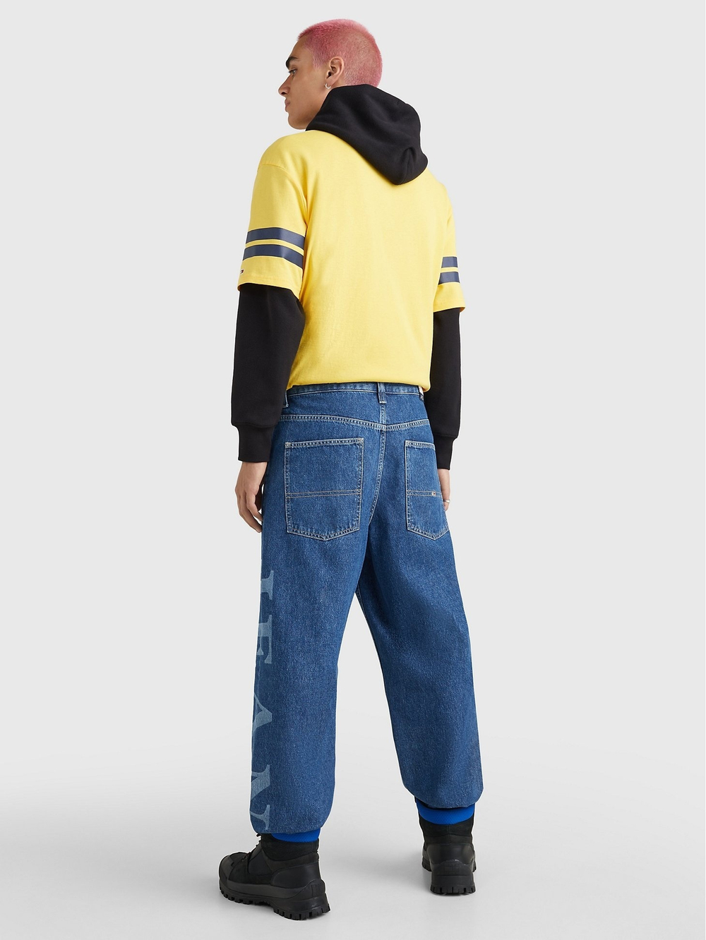 Джинсы Tommy Jeans Baggy Fit Bold Logo Denim Medium - 36x32