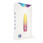 Желтая перезаряжаемая вибропуля Bullet - 10,1 см. (Цвет: желтый)