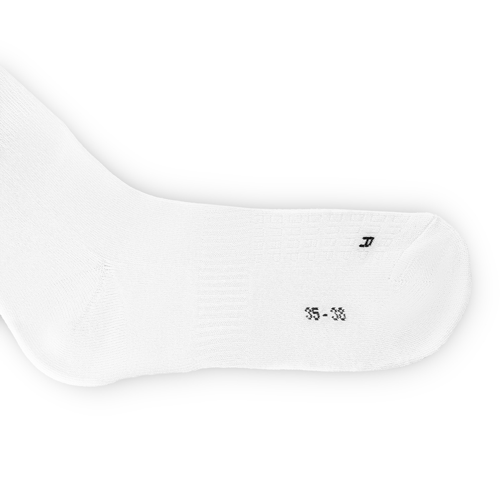 !Гольфы волейб. TORRES Sport Team, FS110118-01-35-38, р.35-38, БЕЛ, хлопок, полиамид, латекс,эластан