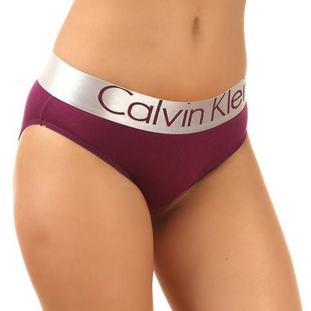 Женские брифы фиолетовые Calvin Klein Women Brief из модала