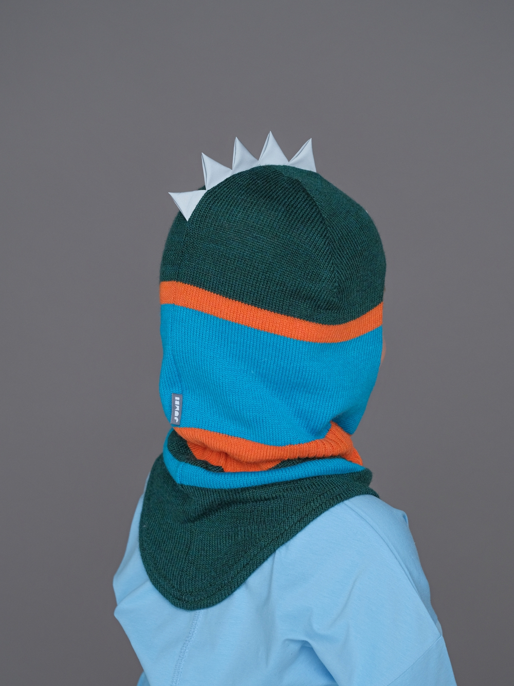 Шлем весенний/осенний вязаный (Мармелад) ОРЕО