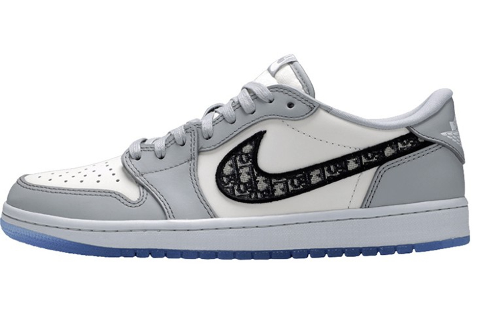 JORDAN 1 Low X Dior "White Grey"