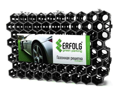 Газонная решетка ERFOLG 40x60x4 см Черная