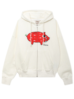 Толстовка С Капюшоном На Молнии Piggy Bank Zip Up Hoodie