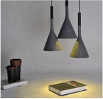 Подвесной дизайнерский светильник  Aplomb by Foscarini (черный)