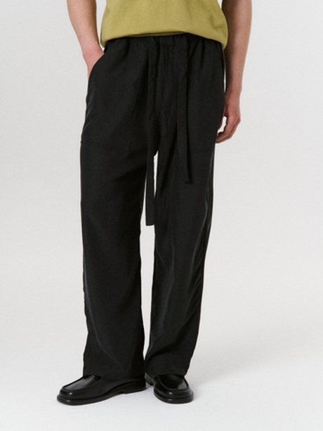 Черные брюки Costes с поясом