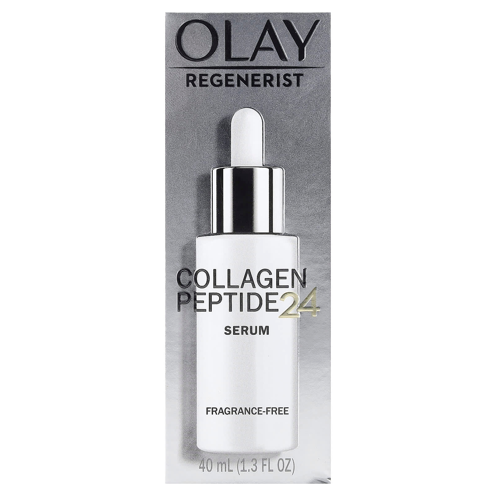 Olay, Regenerist, пептид коллагена 24, сыворотка, без отдушек, 40 мл (1,3 жидк. унц.)
