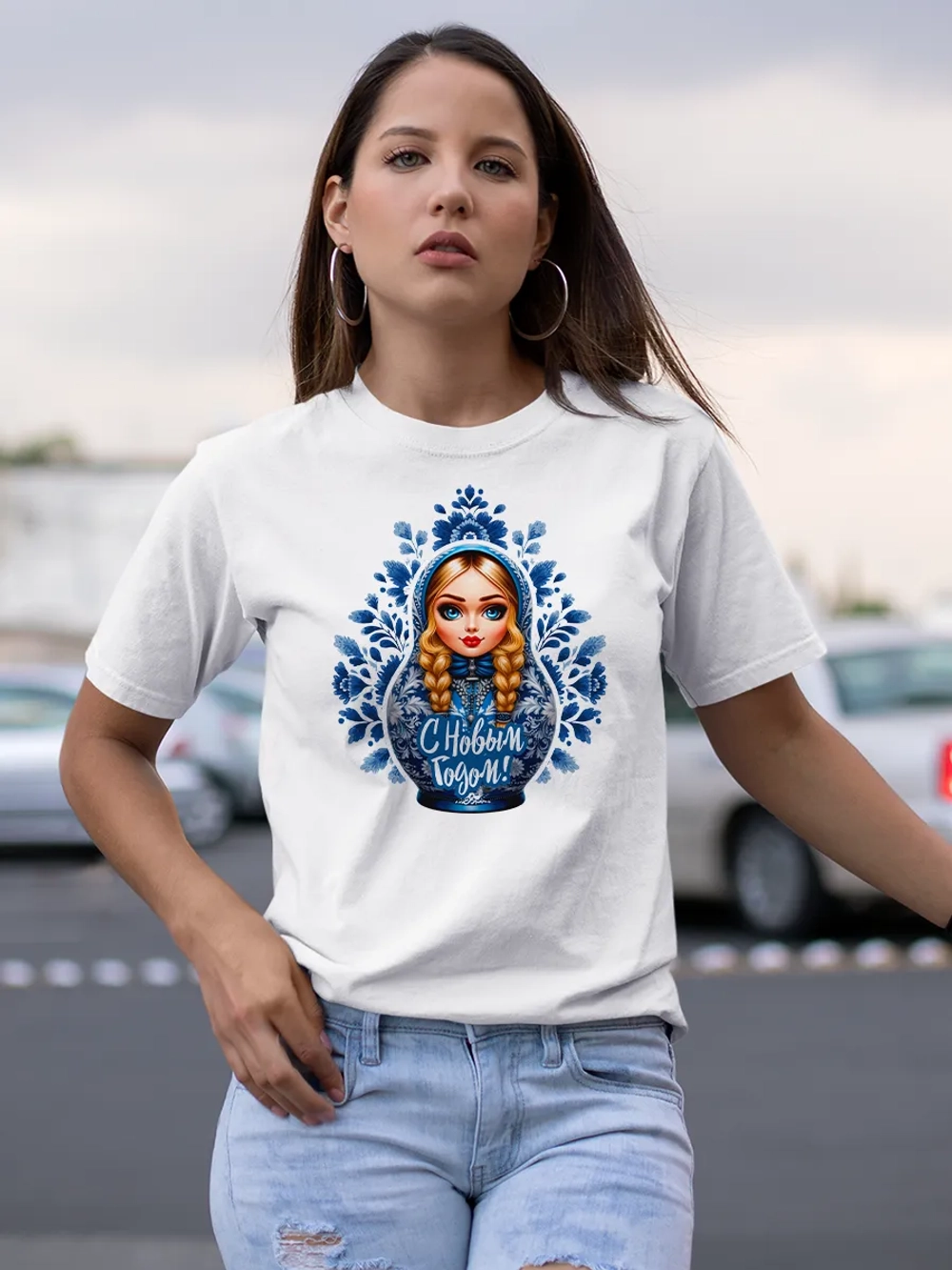 Футболка на новый год Family look