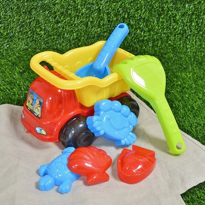 Набор для игры в песочнице "Грузовичок" 7 предметов, 23*15*15см