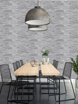 Декоративная стеновая панель ПВХ Кирпич облицовочный бетонный 977х490 мм